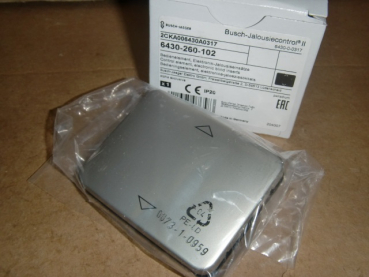 6430-260-102 alpha-exclusive palladium Aufsatz Bedienelement für Elektronik-Jalousieeinsatz