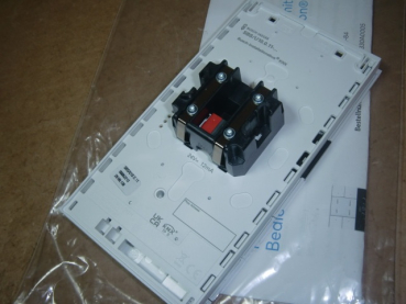 SBS/U10.0.11-84 Busch-Tenton studioweiß Raumtemperaturregler Nebenstelle mit Bedienfunktion 10-fach (Ausstellungsgerät)