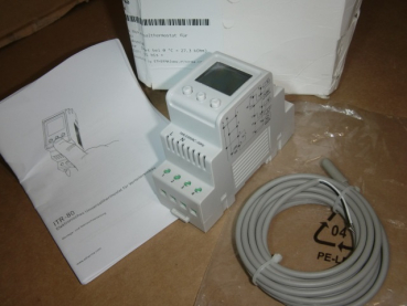 ITR-80 Universal-Thermostat für Verteilereinbau, mit NTC-Fernfühler
