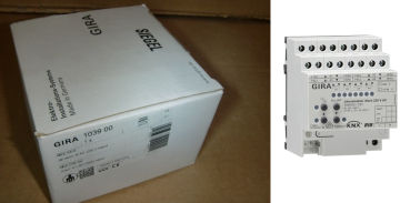 1039 00 KNX REG Jalousieaktor 4-fach 230VAC, mit Handbetätigung