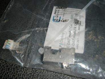 VZ314RJ Modular-Jack E-DAT modul RJ45 Cat.6A 8(8) 10GBit