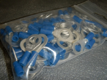 RI 2.5-8 Ring-Kabelschuh isoliert 1,5-2,5qmm/M8 blau (100 Stück)