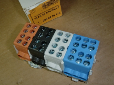 HLAK 25-4/10 BSG-S Hauptleitungsabzewigklemme 4-pol. 25qmm