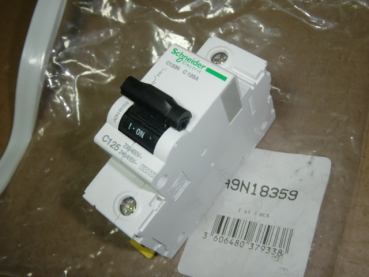 A9N 18359 Leitungsschutzschalter C120N 1pol C 125A