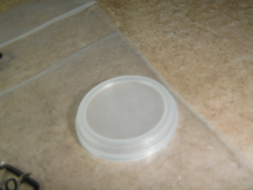 ZBP 017 Schutzkappe / Tastenmembran 22mm rund transparent