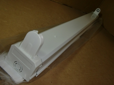 6161/18 E Lichtleiste Stahlblech weiß f. 1x T8/T26 18W, EVG 230VAC