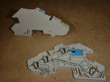 WKIF 2,5 NT-D-SL Insta-Reihenklemme 2,5qmm PE/L/NT grau