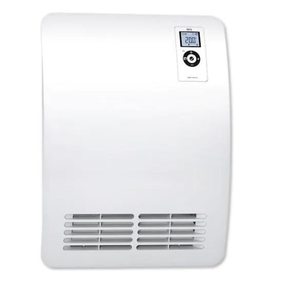 VH Comfort Wand-Heizlüfter / Schnellheizer 1000W/2000W weiß