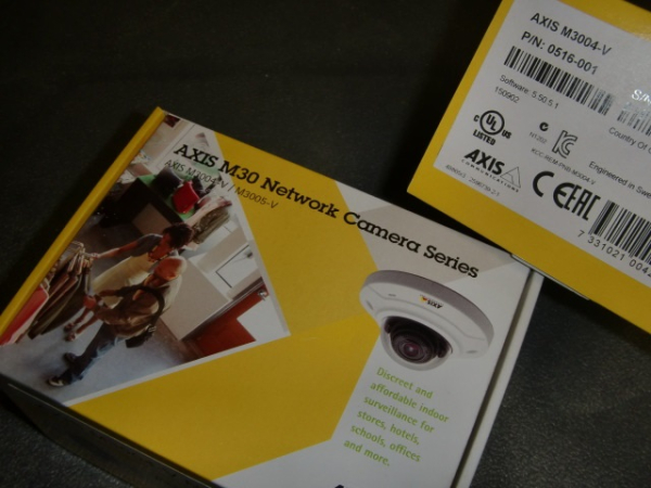 elstock Schaufenster M3004-V Dome-IP-Netzwerk-Kamera HDTV 720p