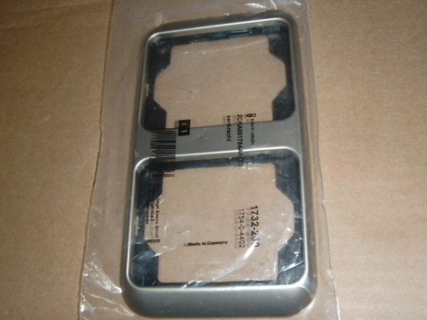 1732-260 alpha-nea palladium Rahmen 2-fach senkrecht