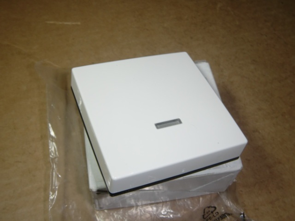 6543-84-101 future studioweiß Aufsatz Bedienelement für Elektronikdimmer- / -Schalteinsatz