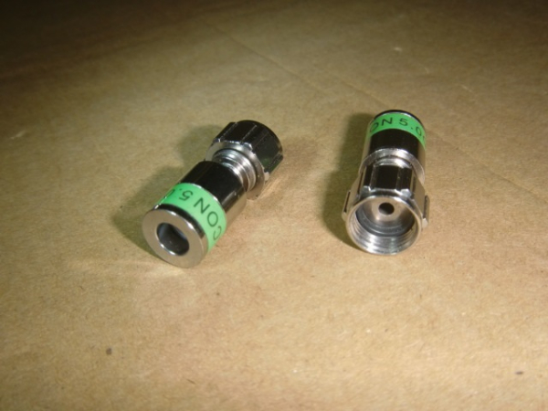 F-MINI-TD 5.0 QM Kompressions-F-Stecker 4,9-5,4mm