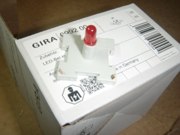 0992 00 Zubehör LED-Beleuchtungselement 12-24VAC 20mA  rot (Vers. bis 2024)