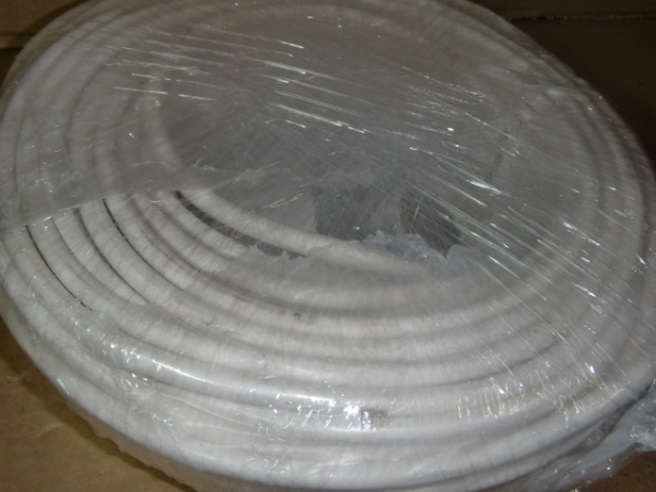 H05VV-F 4x1qmm weiß PVC-Schlauchleitung (Ring á 50m)