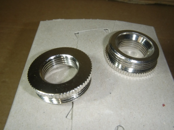 44M3220 Adapter Reduzierung Messing vernickelt M32 auf M20