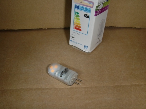 LEDcapsule LV 1.7-20W G4 12V CorePro LED-Stiftlampe QT15 1,7W 2700K