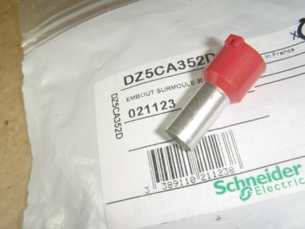 DZ5-CA352D Aderendhülse 35qmm x 16mm rot, einzeln