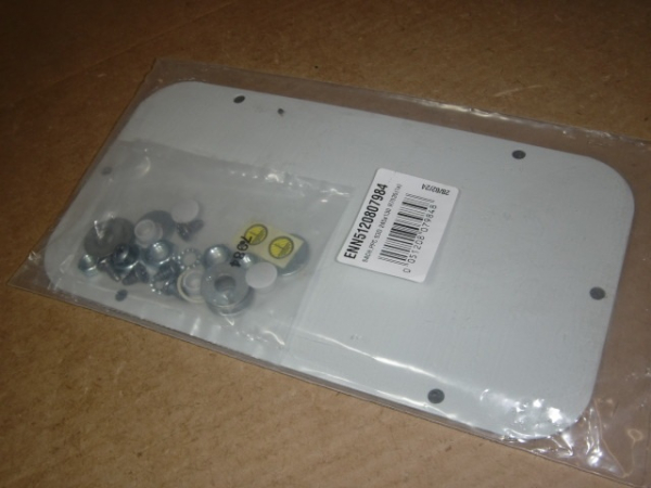 ENN5120807984 Zubehör Flanschplatte S3D 245x130 Ral 7035