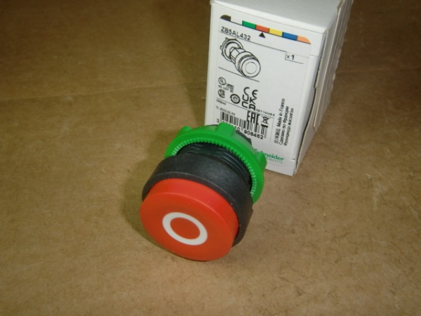 ZB5 AL432 Drucktaste rot "0", hoch