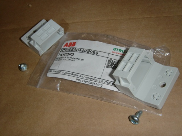 ZK103P2 Isolierstück für DIN-Hutschiene (2 Stück)