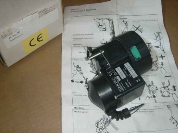 Tooltec K32/30 K-Son Balancer / Gewichtsausgleicher 1,0-2,0kg, Länge 1,7m