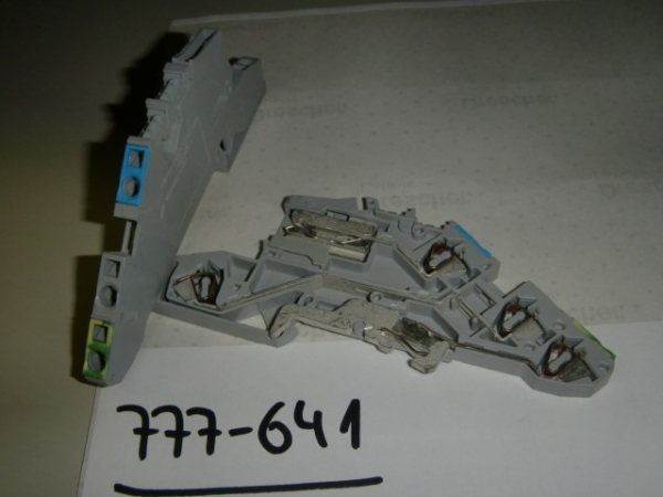 777-641 Installationsetagenklemme NT/L/PE - WAGO TOP JOB Installationsklemme