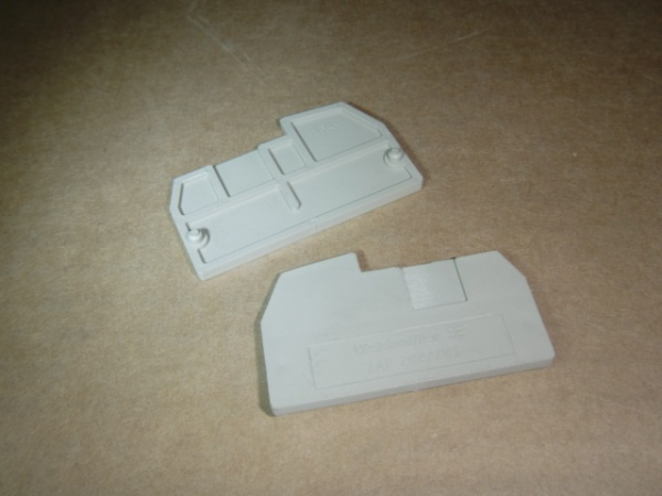 ZAP ZKB/ZKS Endplatte / Abschlussplatte dunkelbeige