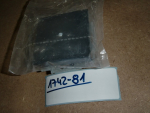 1742-81 solo anthrazit UP-Tragring mit Zentralplatte Blindabdeckung