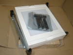 UD21F2 univers N Baustein leer mit Scheibe H: 300mm x B: 250mm (B1) mit Stützern, Tiefe 110mm