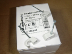 2723/45 Nagelschellen 7-12mm PP mit Nagel 2x45mm (100 Stück)