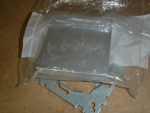 3918 60 System M aluminium Tragring mit Zentralplatte Blindabdeckung