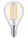 LEDluster P45 4.3-40W 827 E14 230V Classic LED-Tropfenlampe 4,3W 2700K klar