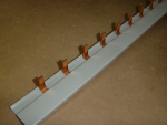 S-1L-27-1000/25 iso Steg-Phasenschiene 1-phasig Teilung 1,5TE