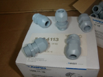 5304113 SYNTEC PG11 Kabelverschraubung silbergrau