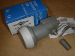 TS-8 Single-Universal-LNB 40mm, grau, Sat-Speisesystem für 1 Teilnehmer