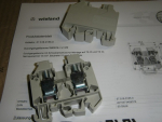 WKN 16 /U /V0 Reihenklemme 16qmm grau